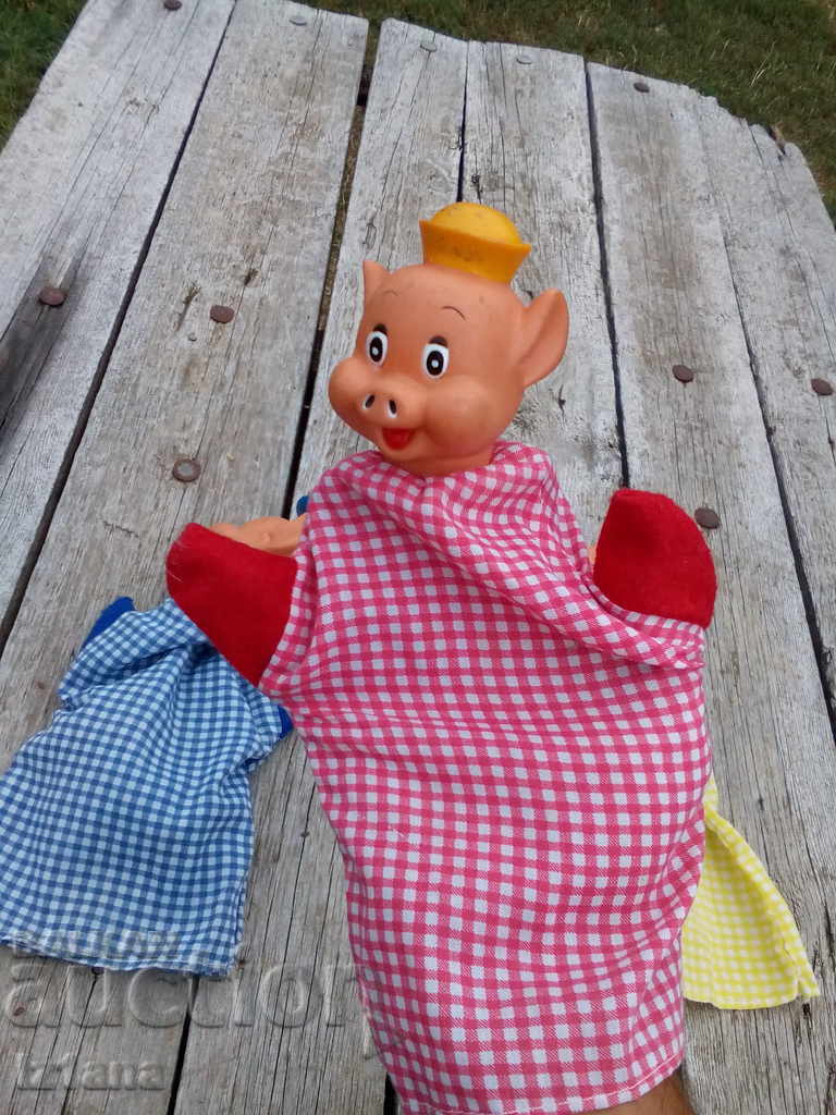 Old dolls for puppet theater, The Three Little Pigs - 5