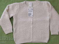 New H&M baby cardigan for a girl