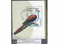 1989. Guinea-Bissau. Păsări. Block.