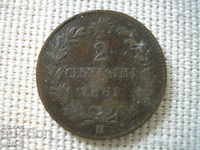 2 centsems 1861