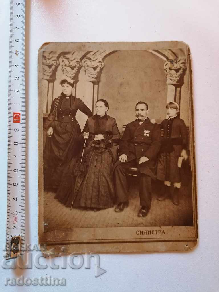 Снимка картон фотография Савеску Силистра