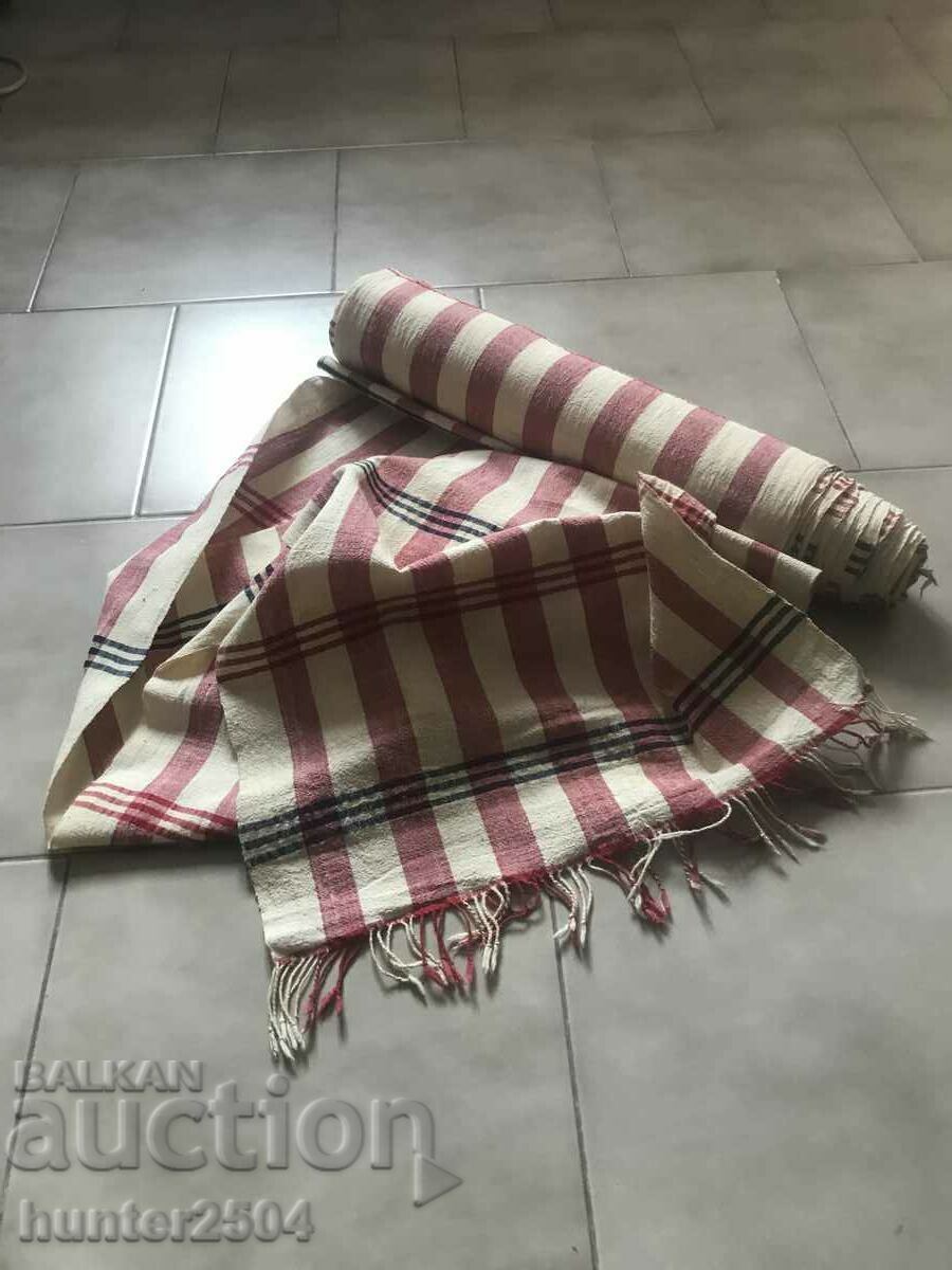 Marginea-12/0,44 m, bumbac, tesut manual