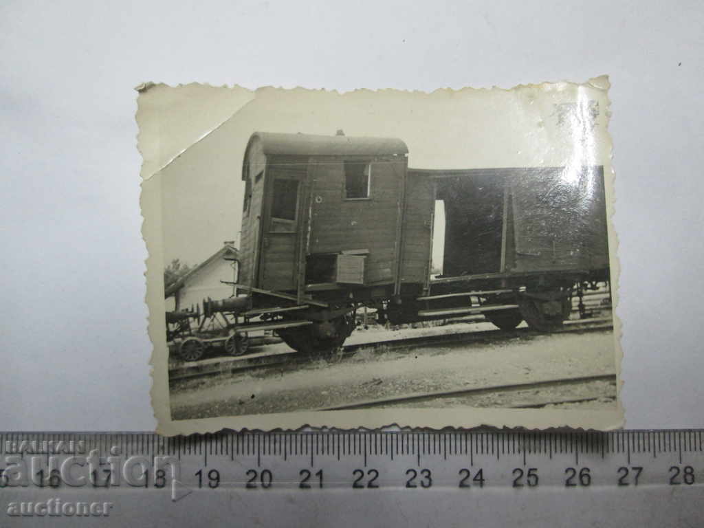 OLD PHOTO WAGON TRAIN with price 5.00 BGN | € 2.56 OLD PHOTO WAGON TRAIN with price 5.00 BGN | € 2.56