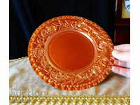 Немска метална чиния с рози 21 см.