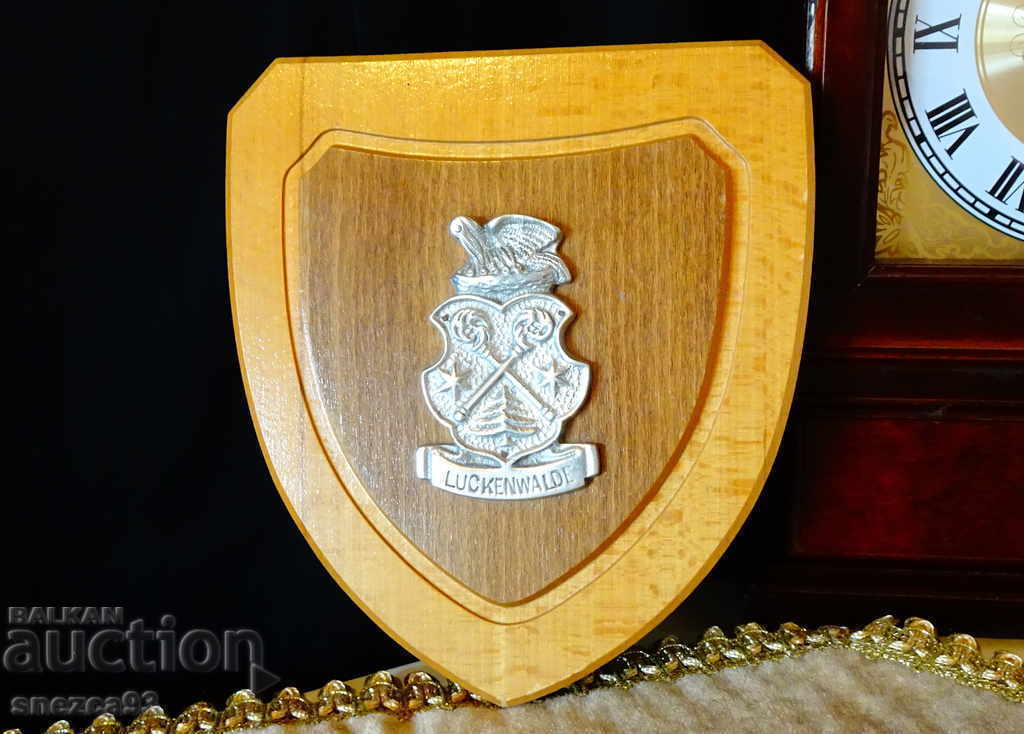 Tin and wood panel, hunting theme Tin and wood panel, hunting theme