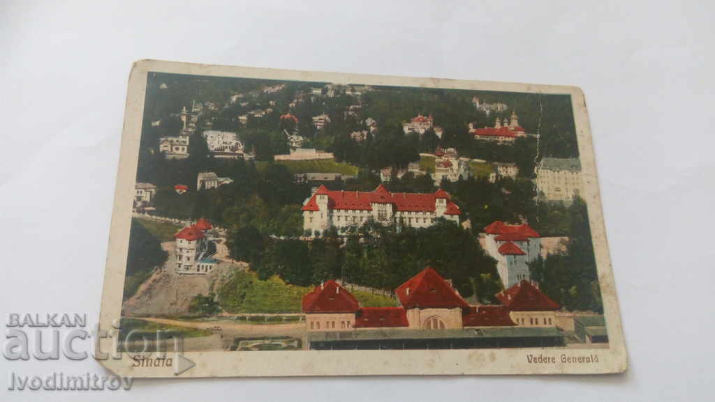 Postcard Sinaia Vedere Generale 1930
