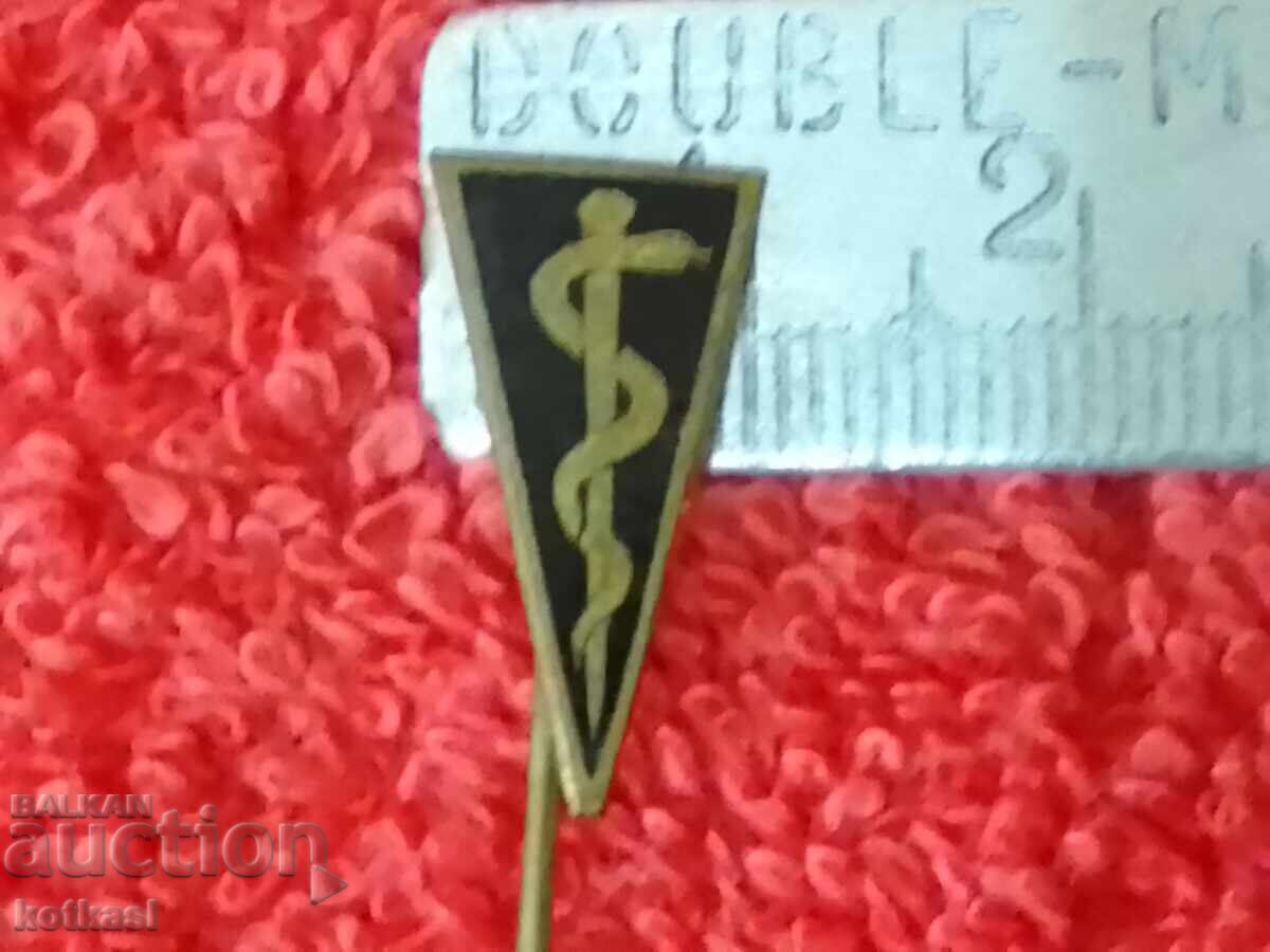 Old social badge enamel pin Pharmacy Medicine Doctor Old social badge enamel pin Pharmacy Medicine Doctor