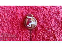 Old sports social badge badge line OLYMPIC HOPE 1969