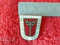 Vechi email insignă socială Pentru serviciu cultural