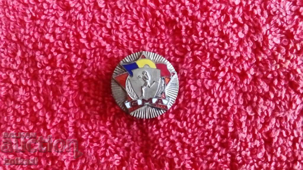 GMA Romania old sports social badge badge