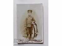 Fotografie carton fotograf K. Tsvetkov autograf