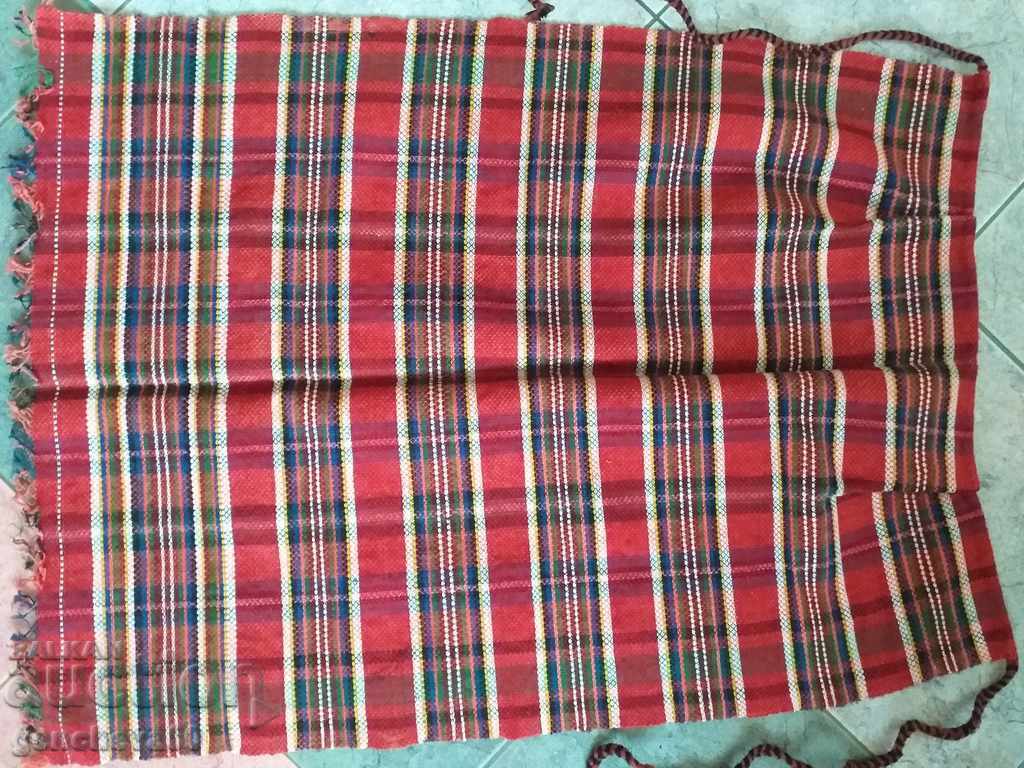 Traditional Bulgarian woven apron with price 30.00 BGN | € 15.34 Traditional Bulgarian woven apron with price 30.00 BGN | € 15.34