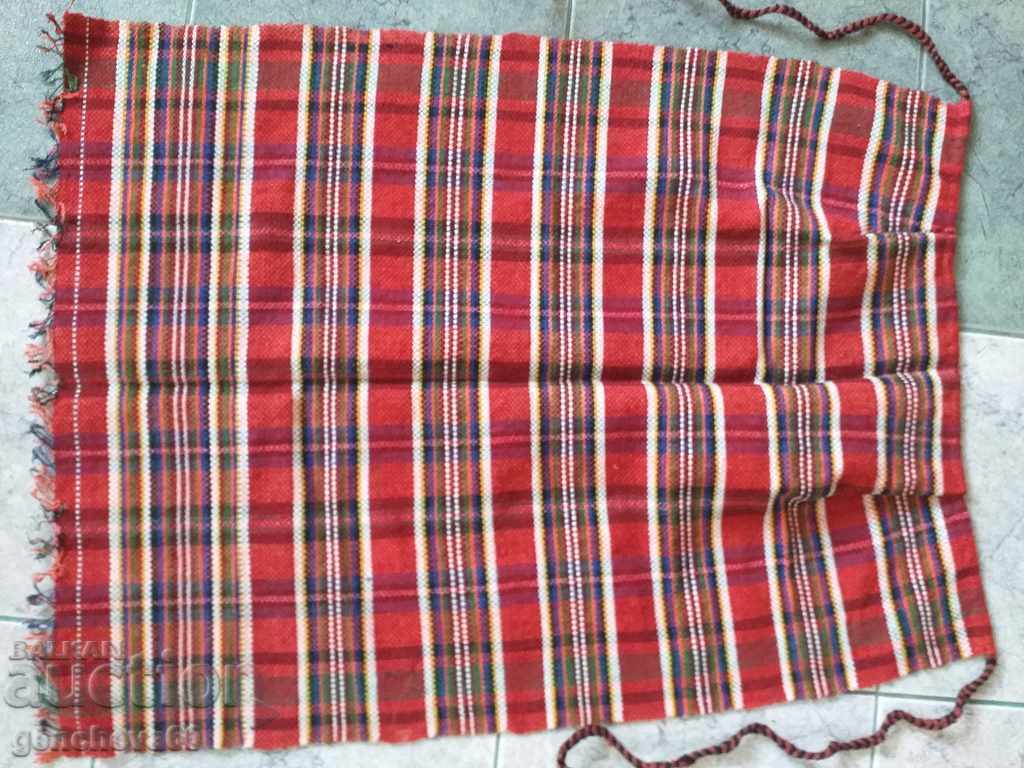 Traditional Bulgarian woven apron Traditional Bulgarian woven apron