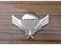 стара военна парашутна значка парашутен знак