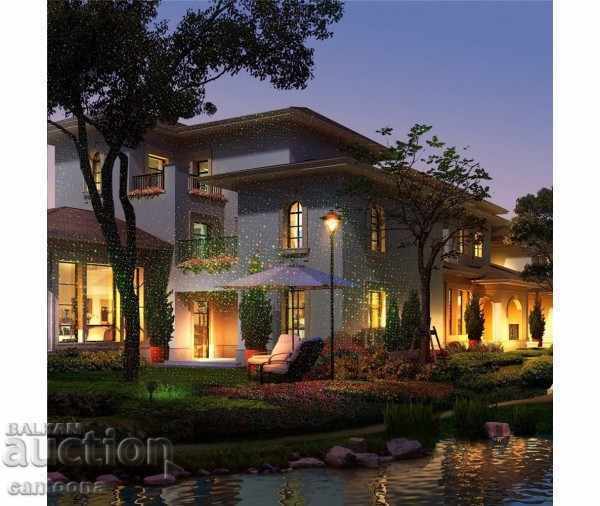 Delivery of BabySbreath Laser Light laser projector, outdoor installation