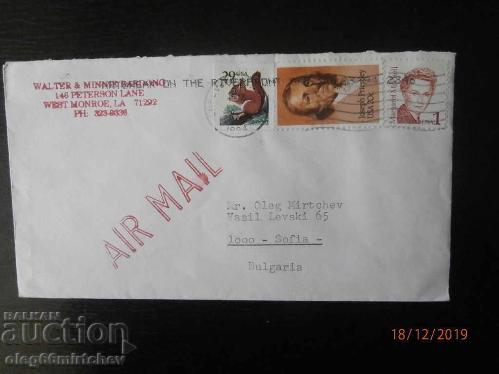 Traveled envelope USA 1994