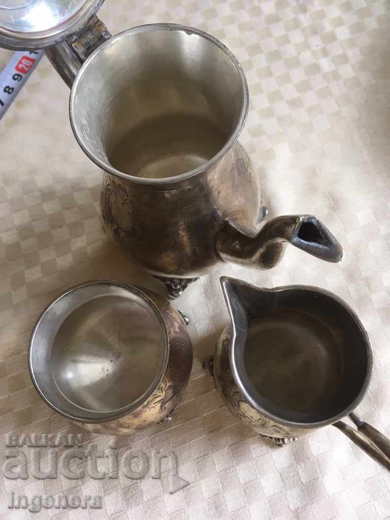 SERVICE SILVER AGED BRASS ORNAMENTS MARKINGS - 5 SERVICE SILVER AGED BRASS ORNAMENTS MARKINGS - 5