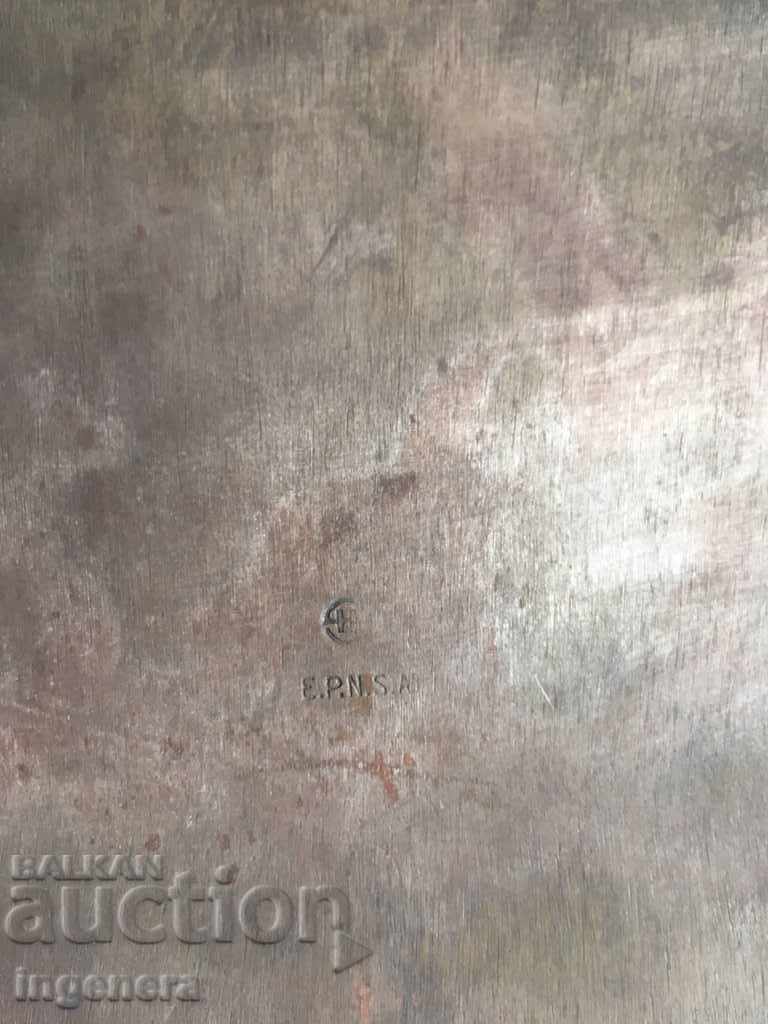 SERVICE SILVER AGED BRASS ORNAMENTS MARKINGS - 7 SERVICE SILVER AGED BRASS ORNAMENTS MARKINGS - 7