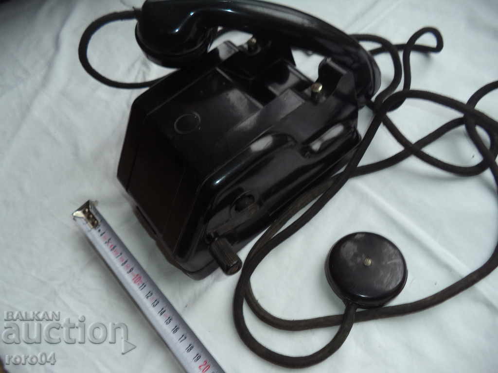 TELEFON MANIVELLA - EXCELENT cu preț € 39.99 | 78.21 BGN TELEFON MANIVELLA - EXCELENT cu preț € 39.99 | 78.21 BGN