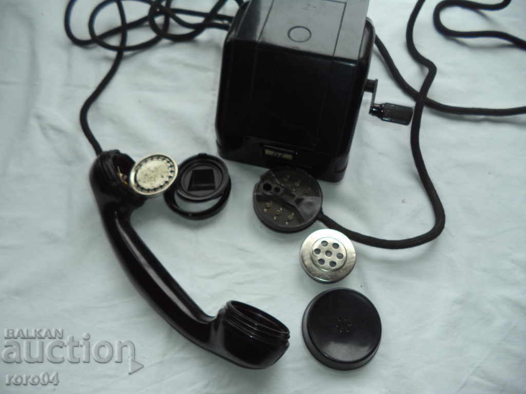 TELEFON MANIVELLA - EXCELENT - 6 TELEFON MANIVELLA - EXCELENT - 6