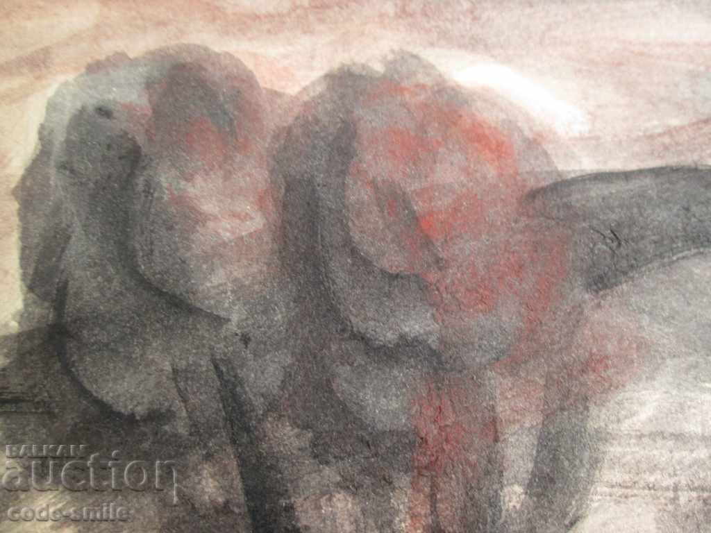 Old watercolor painting picture watercolor unknown. author with price 40.00 BGN | € 20.45 Old watercolor painting picture watercolor unknown. author with price 40.00 BGN | € 20.45