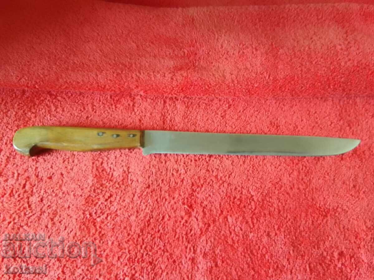 Delivery of Old large knife sharpened by P. Denev Delivery of Old large knife sharpened by P. Denev