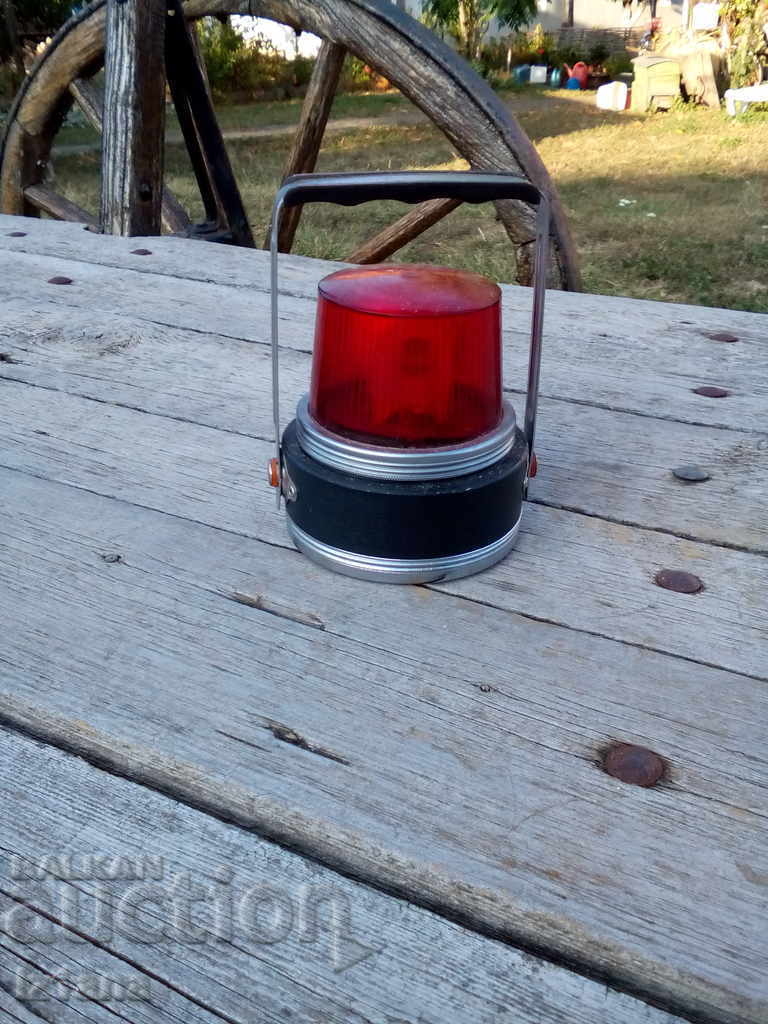 Delivery of Old Russian Signal Flashlight, Lamp