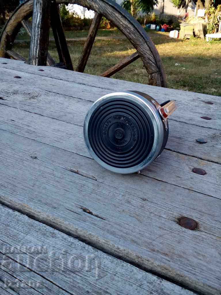 Old Russian Signal Flashlight, Lamp - 7