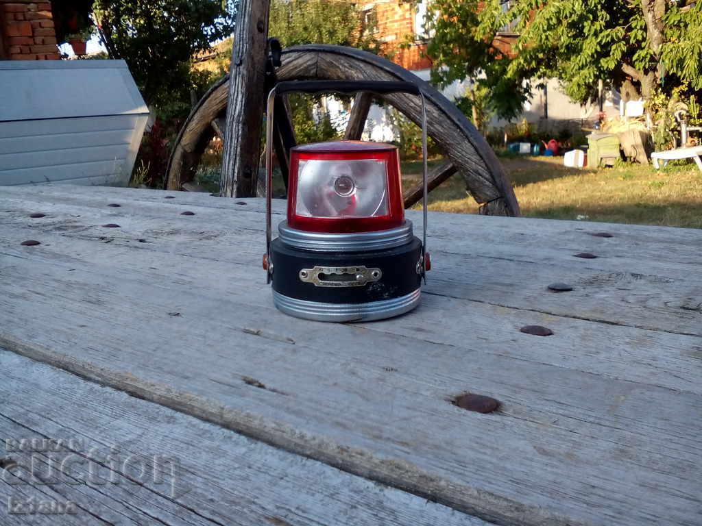 Old Russian Signal Flashlight, Lamp