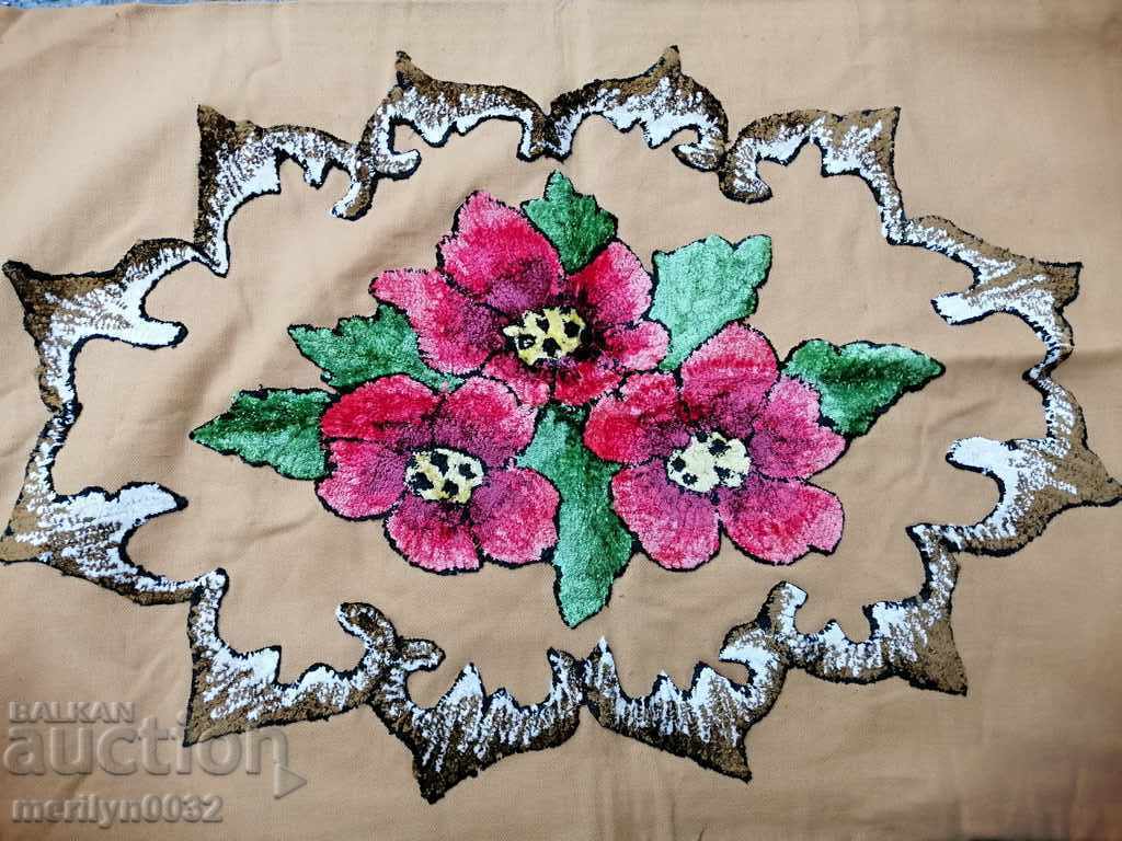 Auction Old woven embroidered embroidered costume pillow case Auction Old woven embroidered embroidered costume pillow case