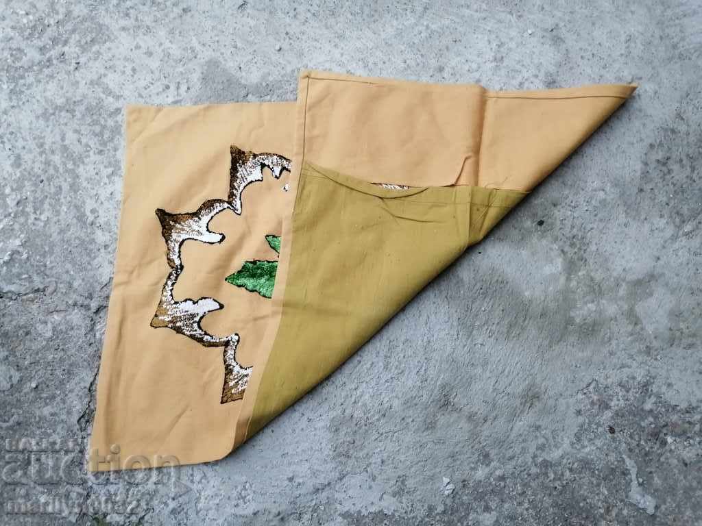 Old woven embroidered embroidered costume pillow case - 6 Old woven embroidered embroidered costume pillow case - 6