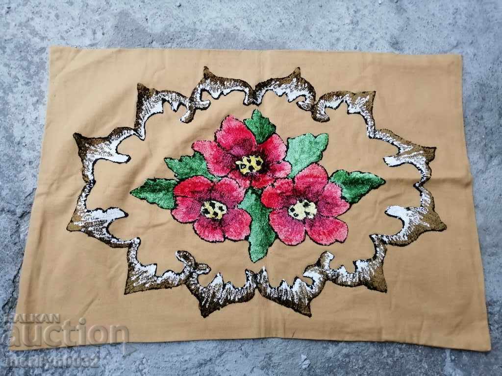 Old woven embroidered embroidered costume pillow case - 7 Old woven embroidered embroidered costume pillow case - 7