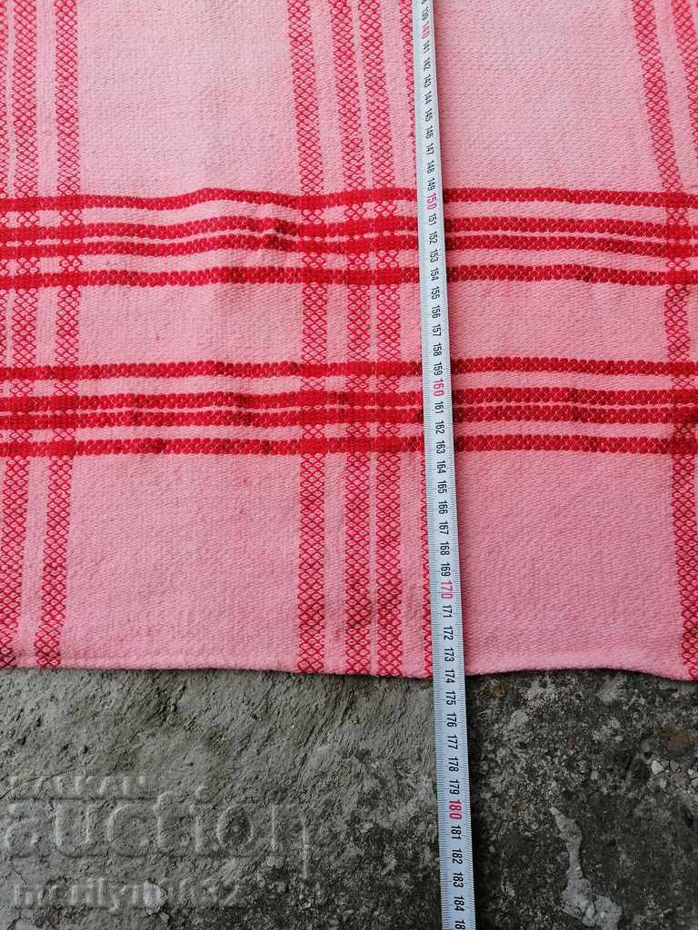 Licitație Cuvertură veche pentru pat, covor multicolor