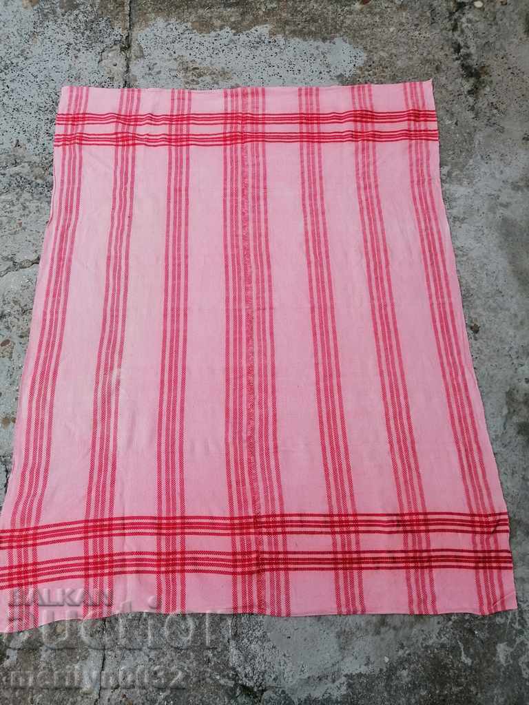 Cuvertură veche pentru pat, covor multicolor