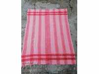 Cuvertură veche pentru pat, covor multicolor