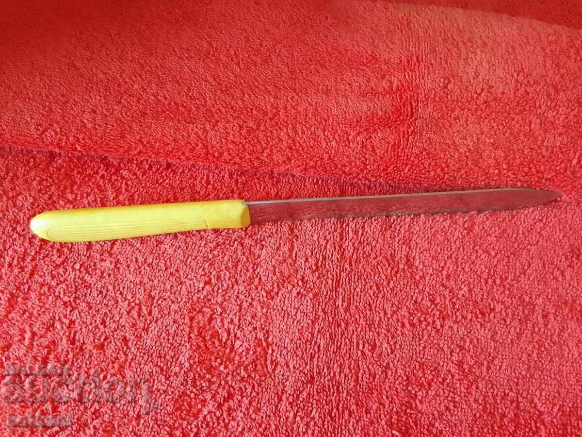 Παλιό μαχαίρι με σήμανση Omega Solingen - 6