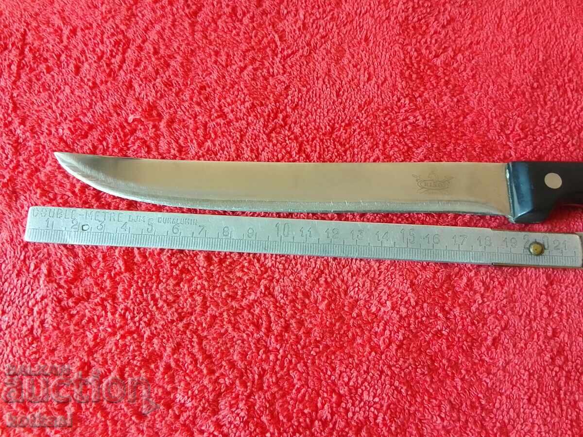 Old solid knife Sharpening marks with price 45.00 BGN | € 23.01 Old solid knife Sharpening marks with price 45.00 BGN | € 23.01