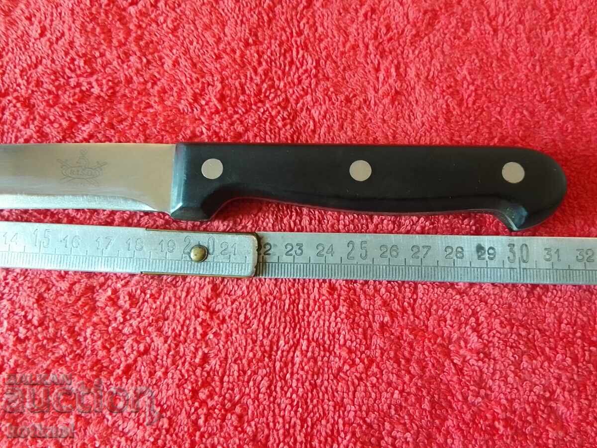 Auction Old solid knife Sharpening marks Auction Old solid knife Sharpening marks