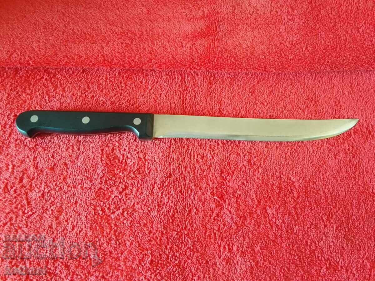 Old solid knife Sharpening marks - 5 Old solid knife Sharpening marks - 5