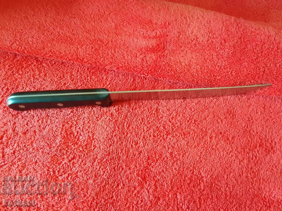 Old solid knife Sharpening marks - 6 Old solid knife Sharpening marks - 6