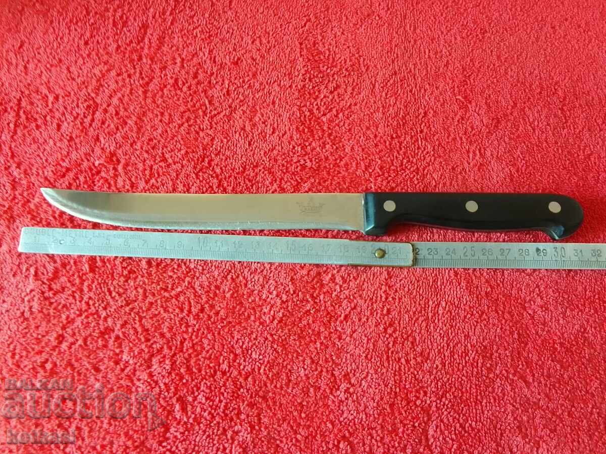 Old solid knife Sharpening marks Old solid knife Sharpening marks