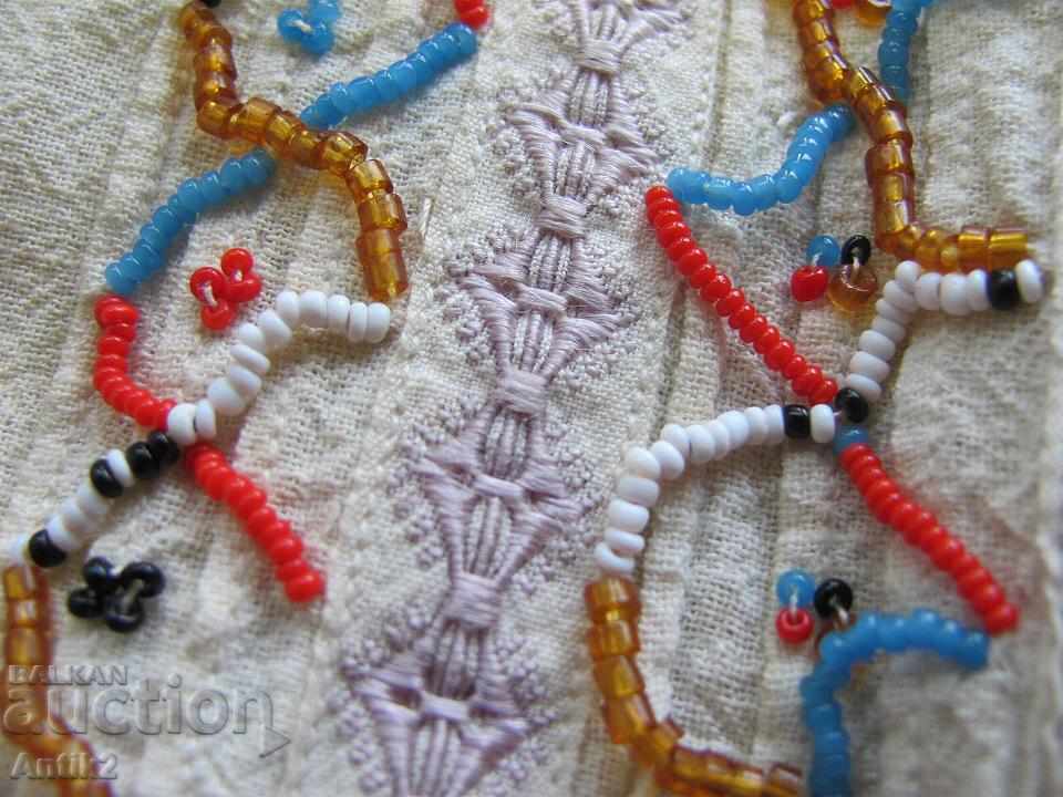 19th Century Folk Art Shirt and Towel - 5 19th Century Folk Art Shirt and Towel - 5