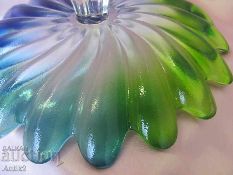 Old Art Deco Crystal Fruit, Bonbonniere - 5 Old Art Deco Crystal Fruit, Bonbonniere - 5