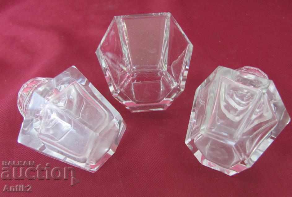 30s Serviciu bucătărie cristal 2 buc. Sare și cană - 7