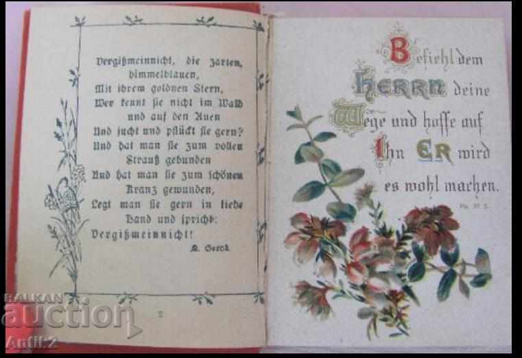 Rama metalică Art Deco din anii 30 pentru fotografie și caiet - 6