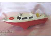 70s Toy Motorboat with motor