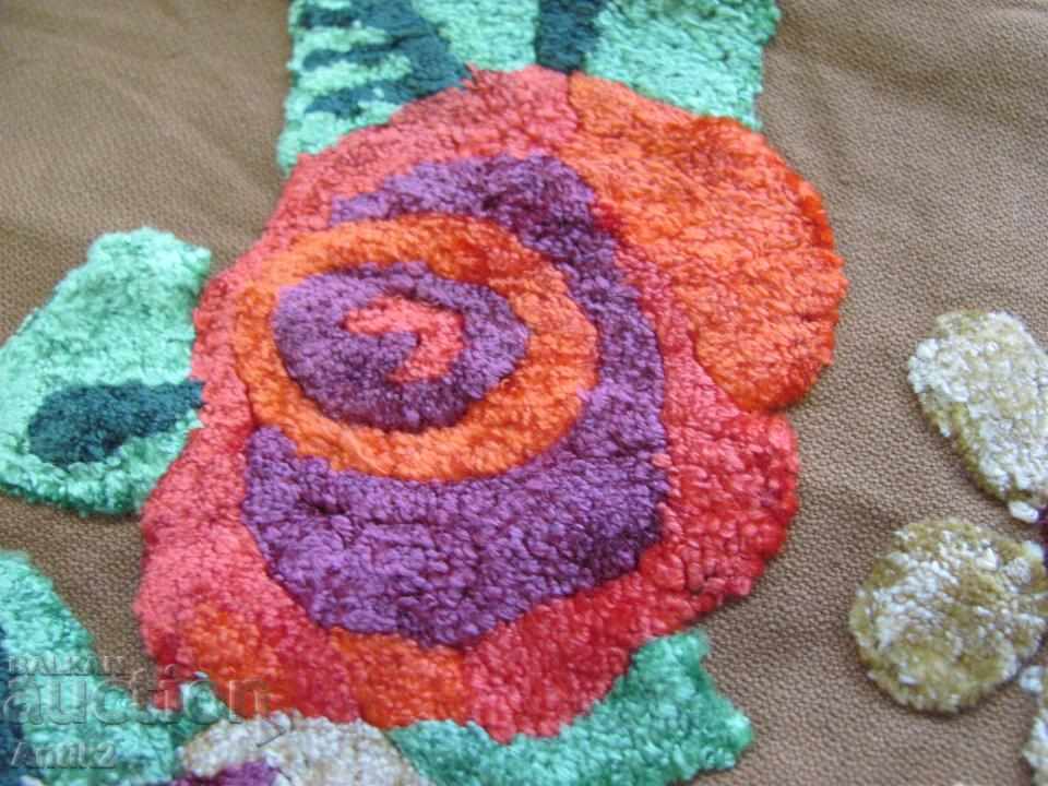 Auction 70s Cotton Tablecloth Auction 70s Cotton Tablecloth