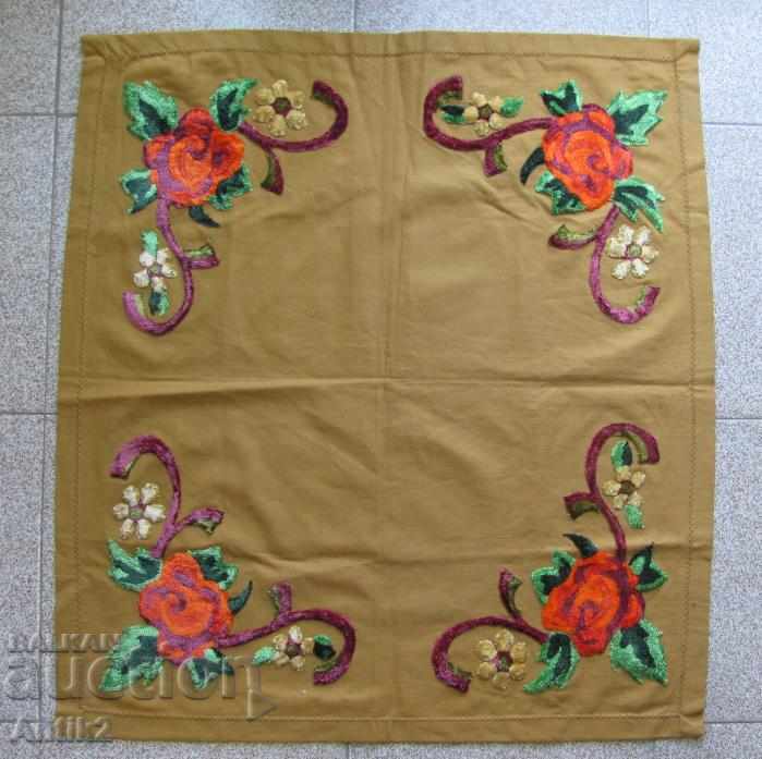 70s Cotton Tablecloth and Pillow with price 54.00 BGN | € 27.61