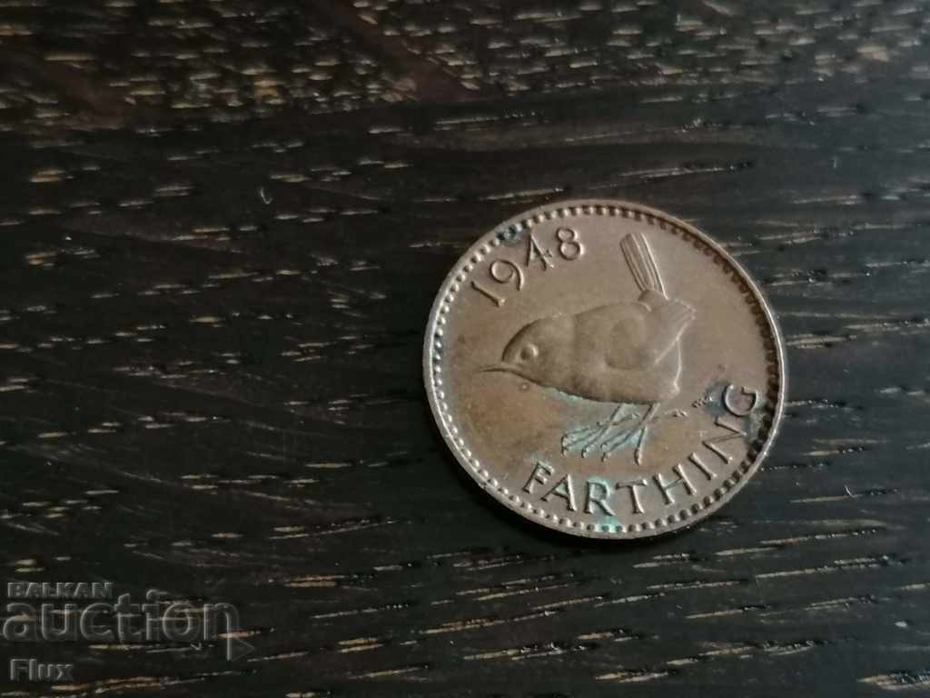 Auction Coin - United Kingdom - 1 Fart | 1948 Auction Coin - United Kingdom - 1 Fart | 1948