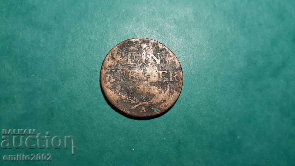 1 krajcar Austro-Ungaria